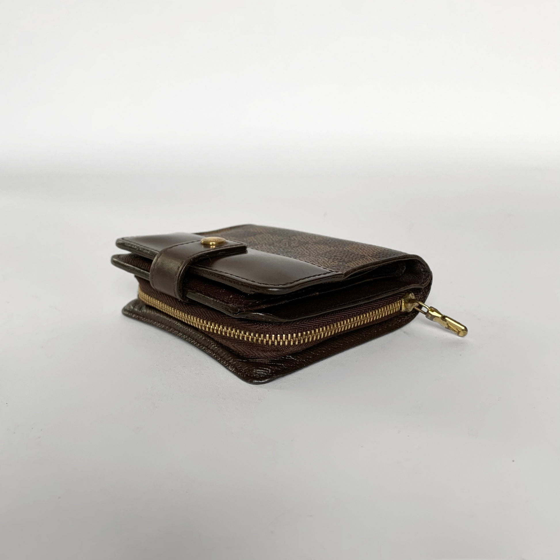 Louis Vuitton Louis Vuitton Zipper Wallet Damier Ebene Canvas - wallet - Etoile Luxury Vintage