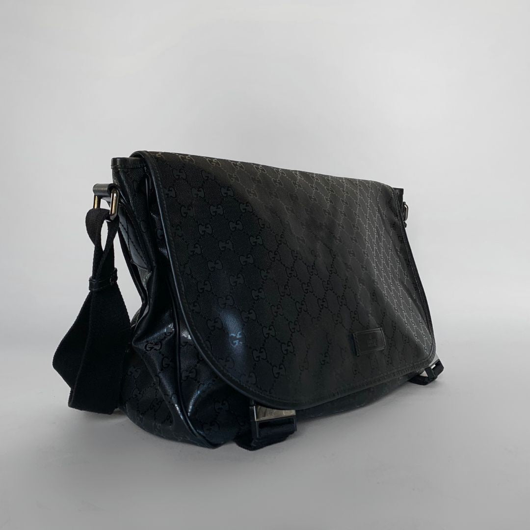 Gucci Gucci GG Crossbody Messenger Bag PVC - Crossbody tasker - Etoile Luxury Vintage
