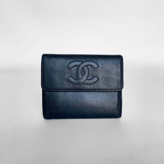 Chanel Chanel Lommebok Small Caviar Leather - lommebok - Etoile Luxury Vintage
