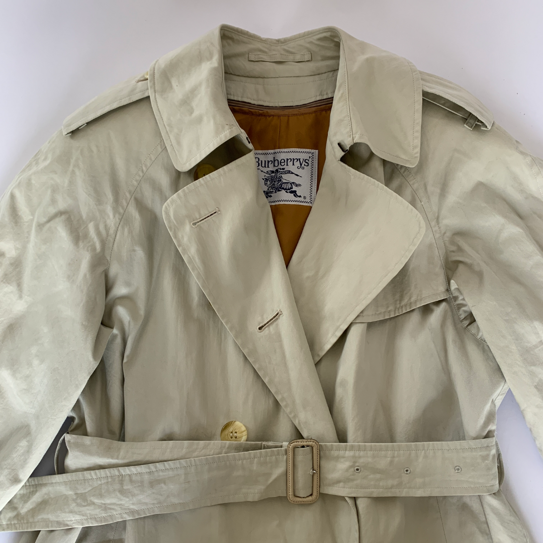 Burberry Burberry Trench Coat Cotton - Clothing - Etoile Luxury Vintage