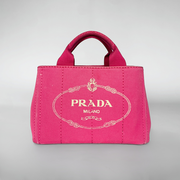 Prada Canapa Tote Pink | Étoile Luxury Vintage – l'Étoile de Saint