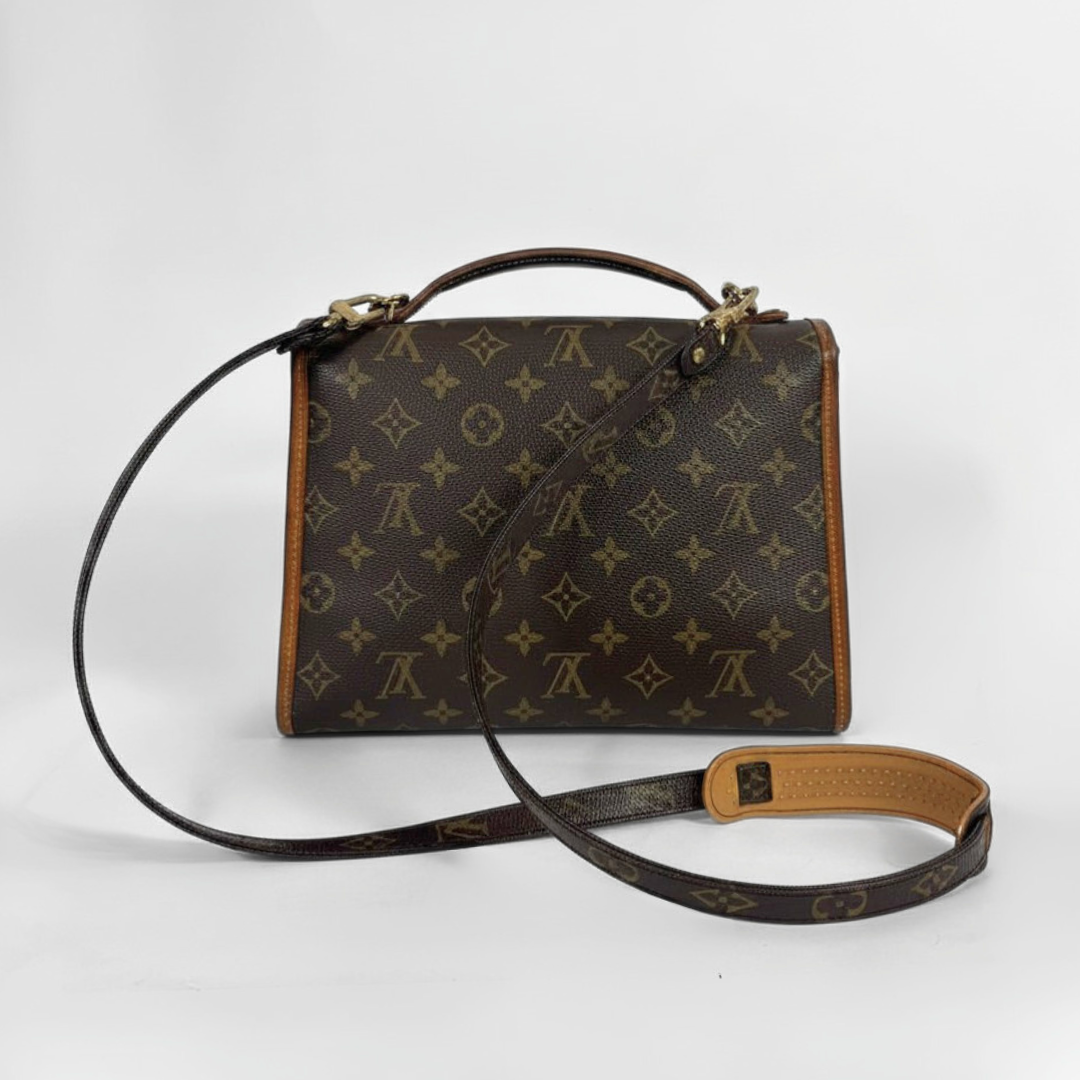 Louis Vuitton Bel Air Bandoulière Monogram Canvas on a white background