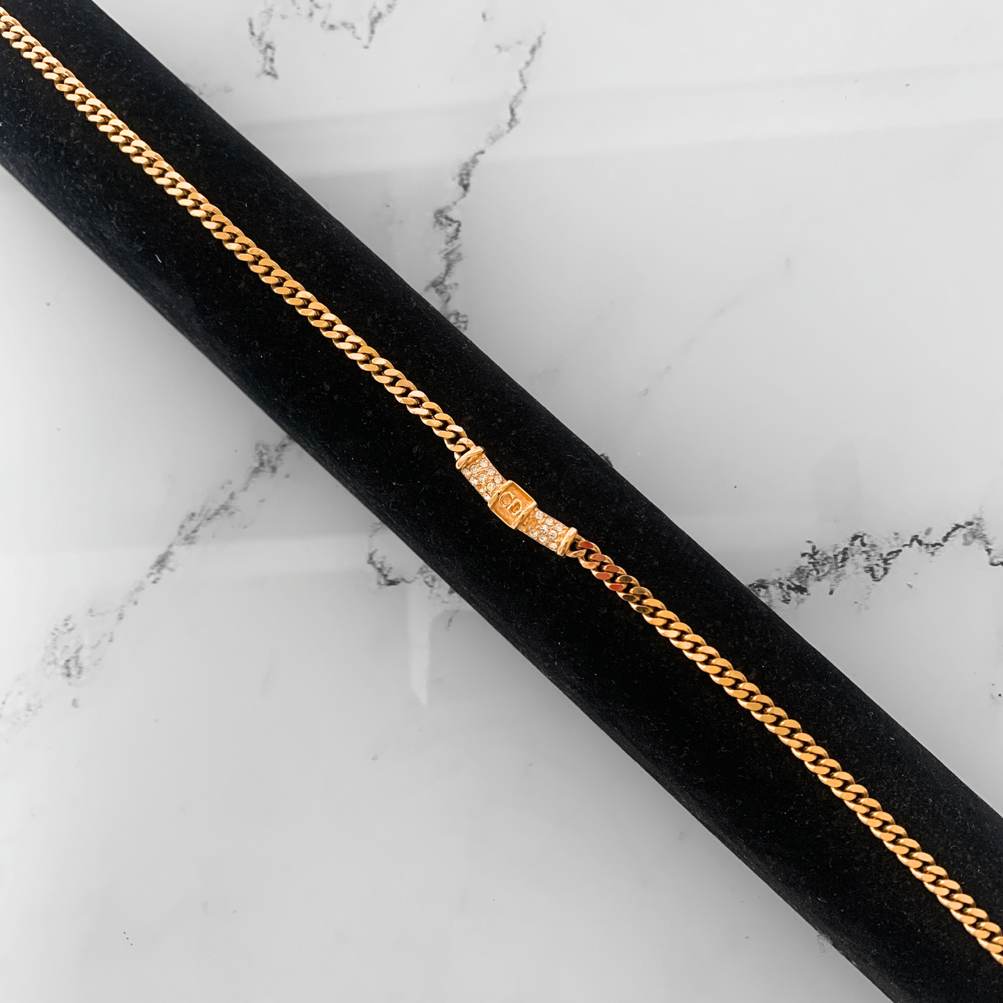 Dior Dior Necklace Gold Metal - Necklaces - Etoile Luxury Vintage