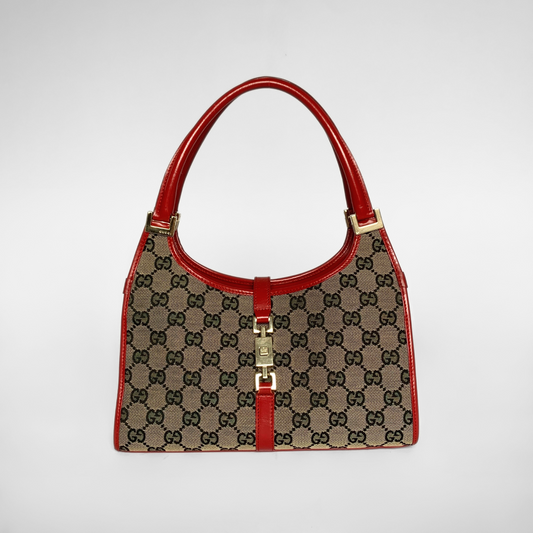 Gucci Gucci Jackie Monogram Canvas - Shoulder bags - Etoile Luxury Vintage