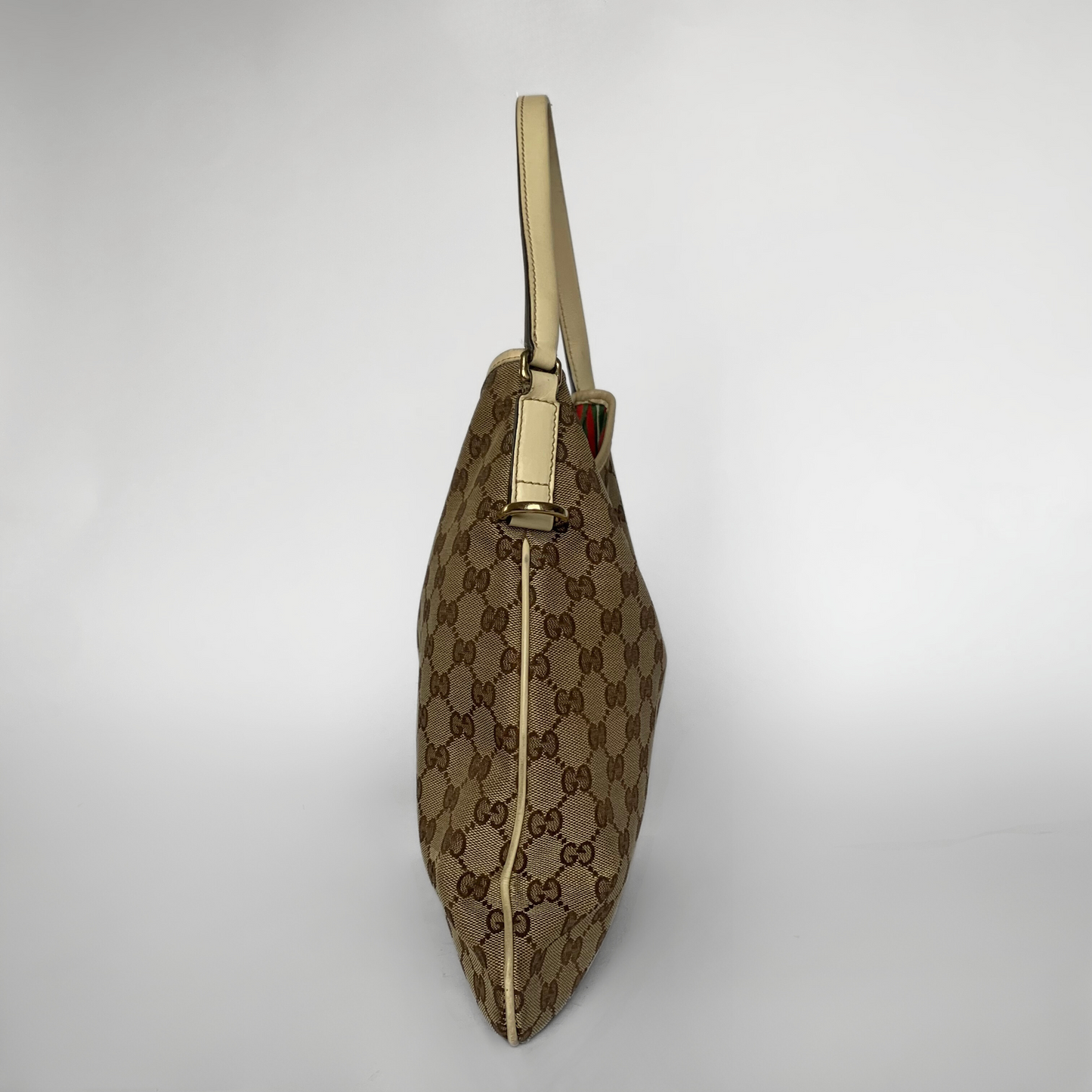 Gucci Gucci Shopper 2-veis monogram lerret - håndveske - Etoile Luxury Vintage