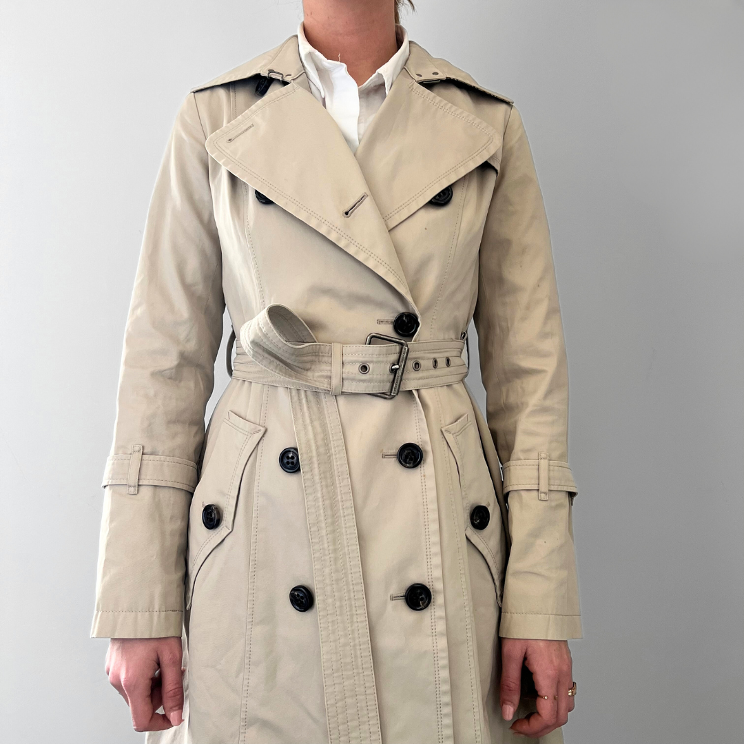 Burberry Βαμβακερό παλτό