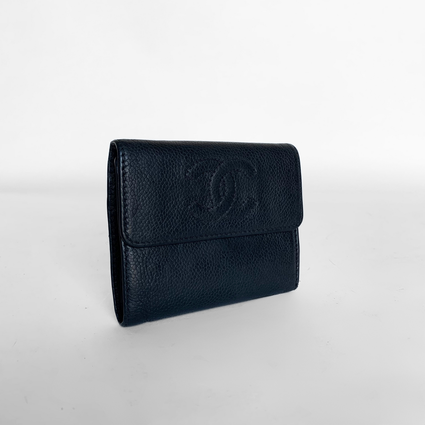 Chanel Chanel Πορτοφόλι Small Caviar Leather - wallet - Etoile Luxury Vintage