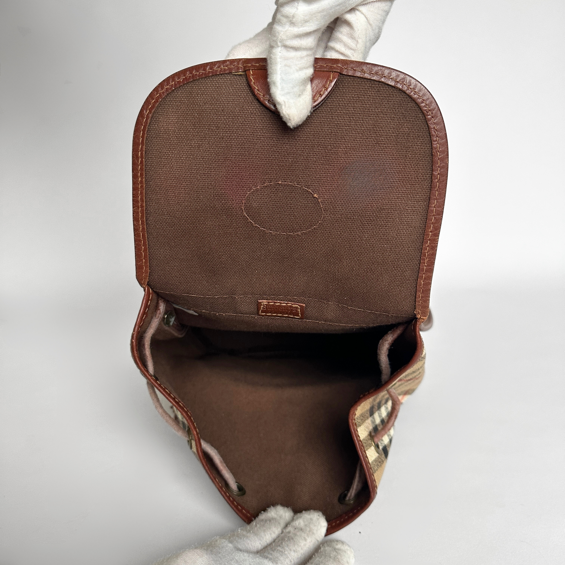 Burberry Burberry Backpack Canvas - Handbags - Etoile Luxury Vintage