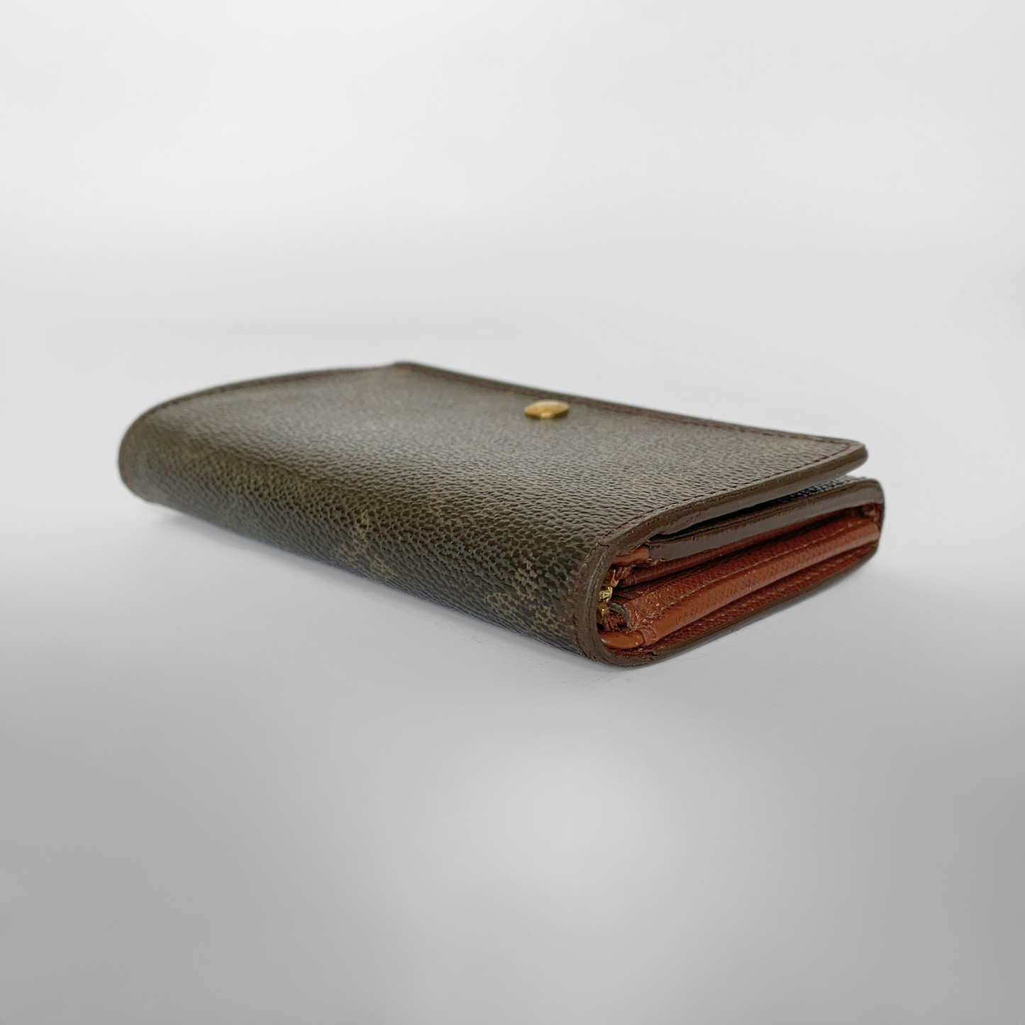 Louis Vuitton Średni portfel z monogramem na płótnie