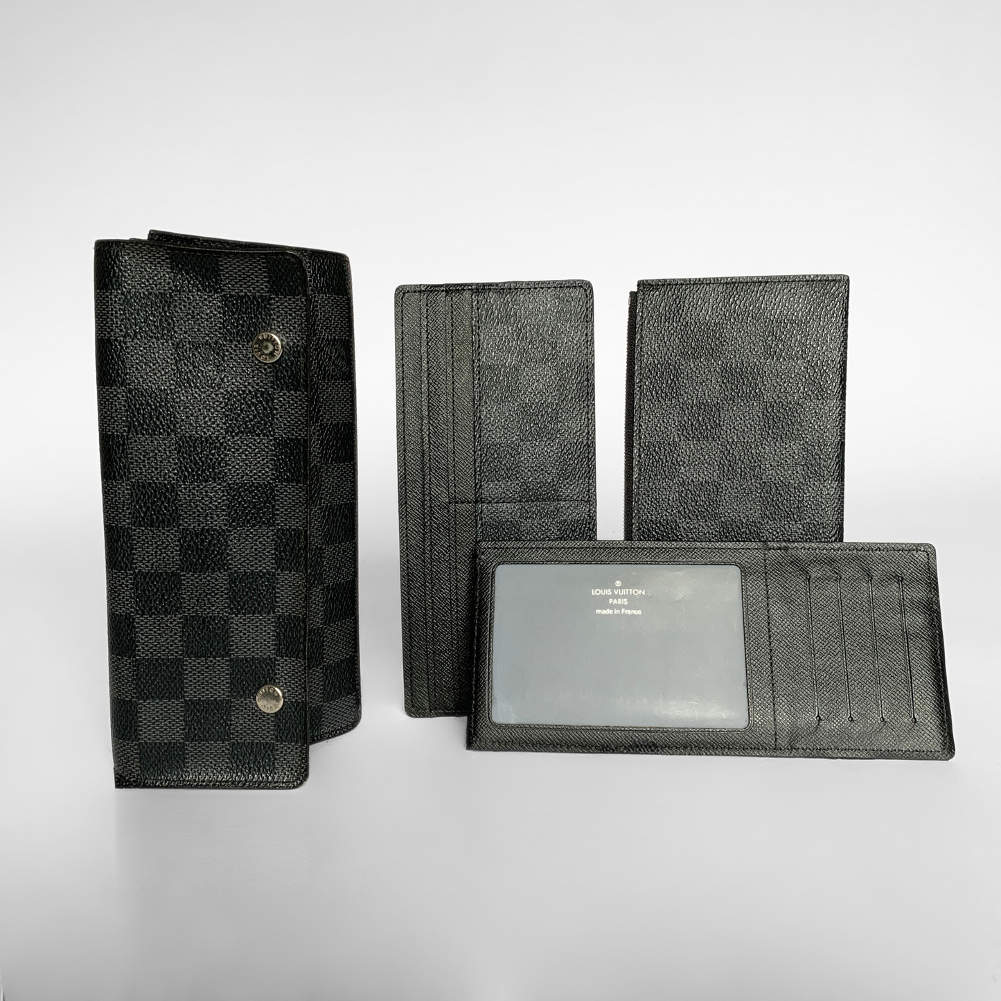 Louis Vuitton Wallet Damier Graphite Canvas