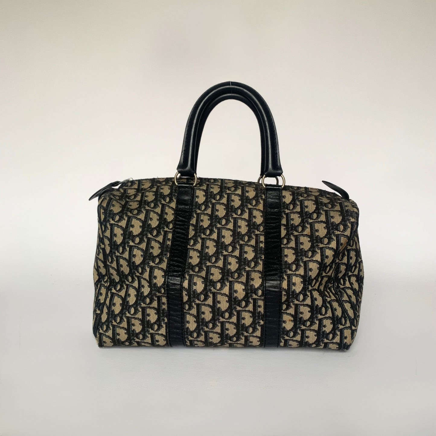 Dior Dior Bowling Bag Oblique Canvas - Borsa a mano - Etoile Luxury Vintage
