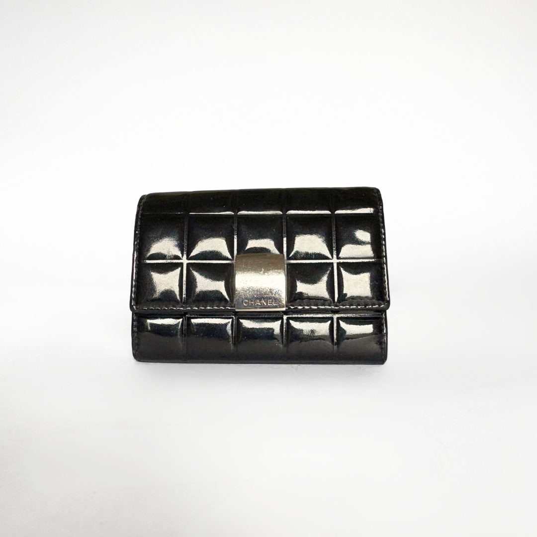 Chanel Key Holder Black Leather