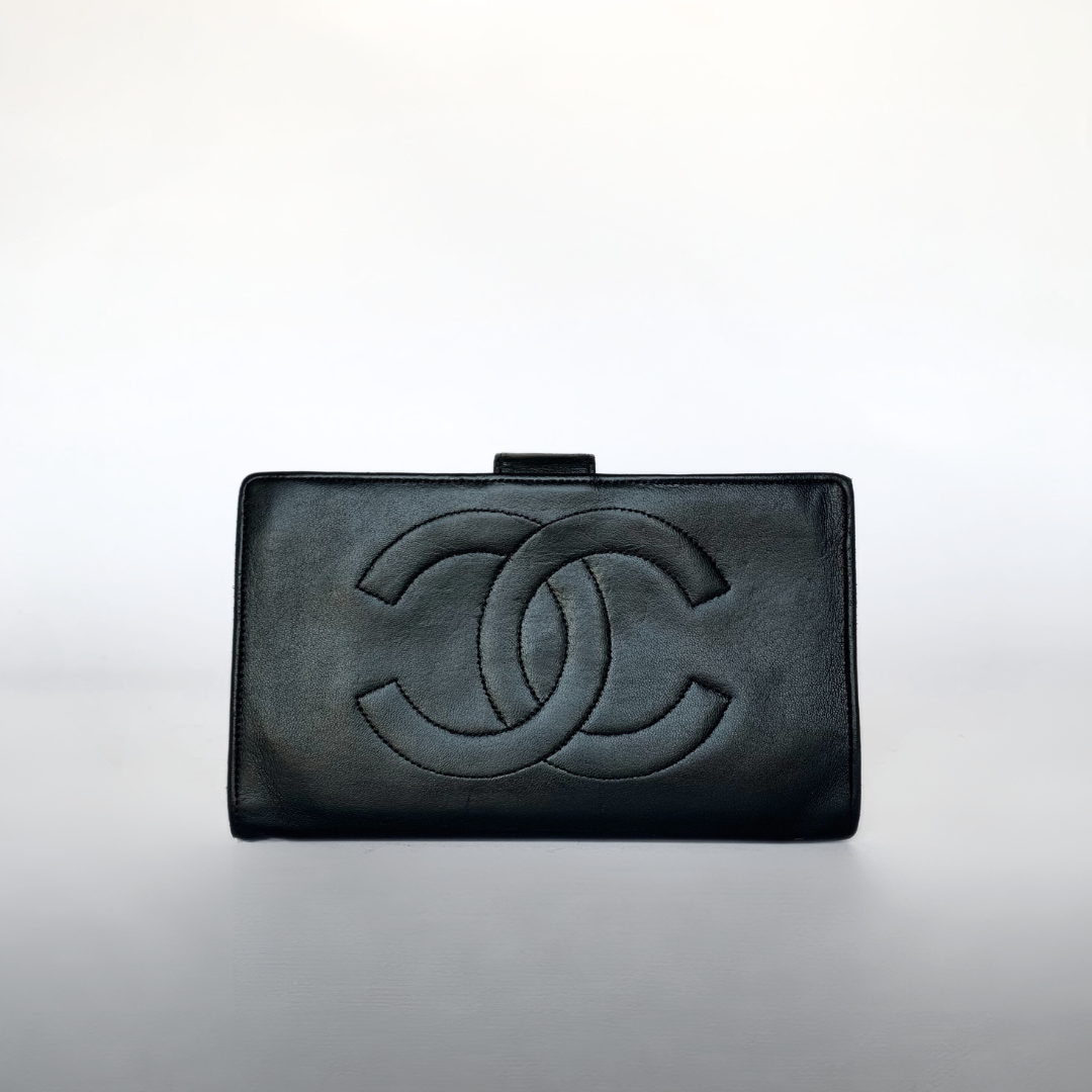 Chanel Chanel Plånbok Large Lammskinn Läder - Plånböcker - Etoile Luxury Vintage