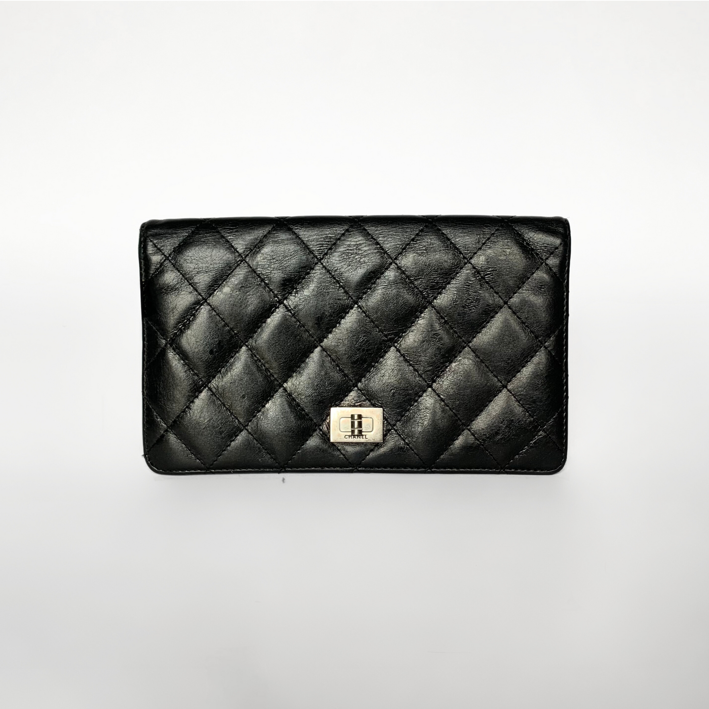 Chanel Chanel 2.55 Portemonnee Lamsleer - Portemonnees - Etoile Luxury Vintage