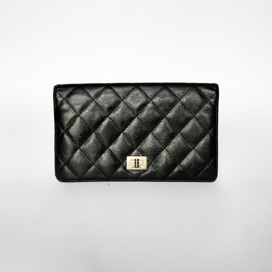 Chanel Chanel 2.55 Portemonnaie Lammnappaleder - Portemonnaies - Etoile Luxury Vintage