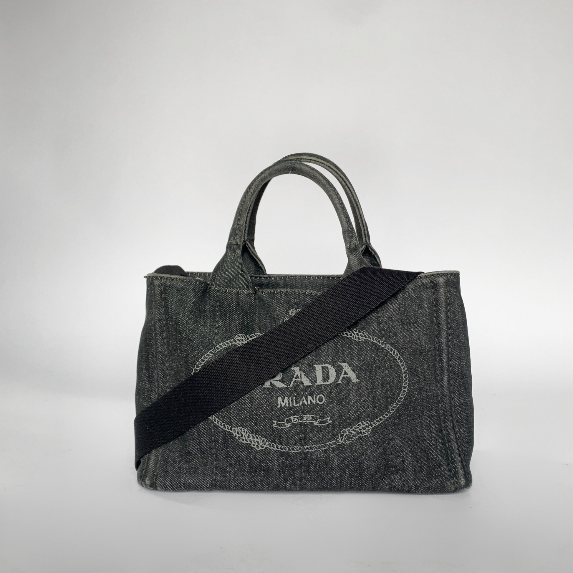 Prada Tote Bag Denim l Etoile de Saint Honore