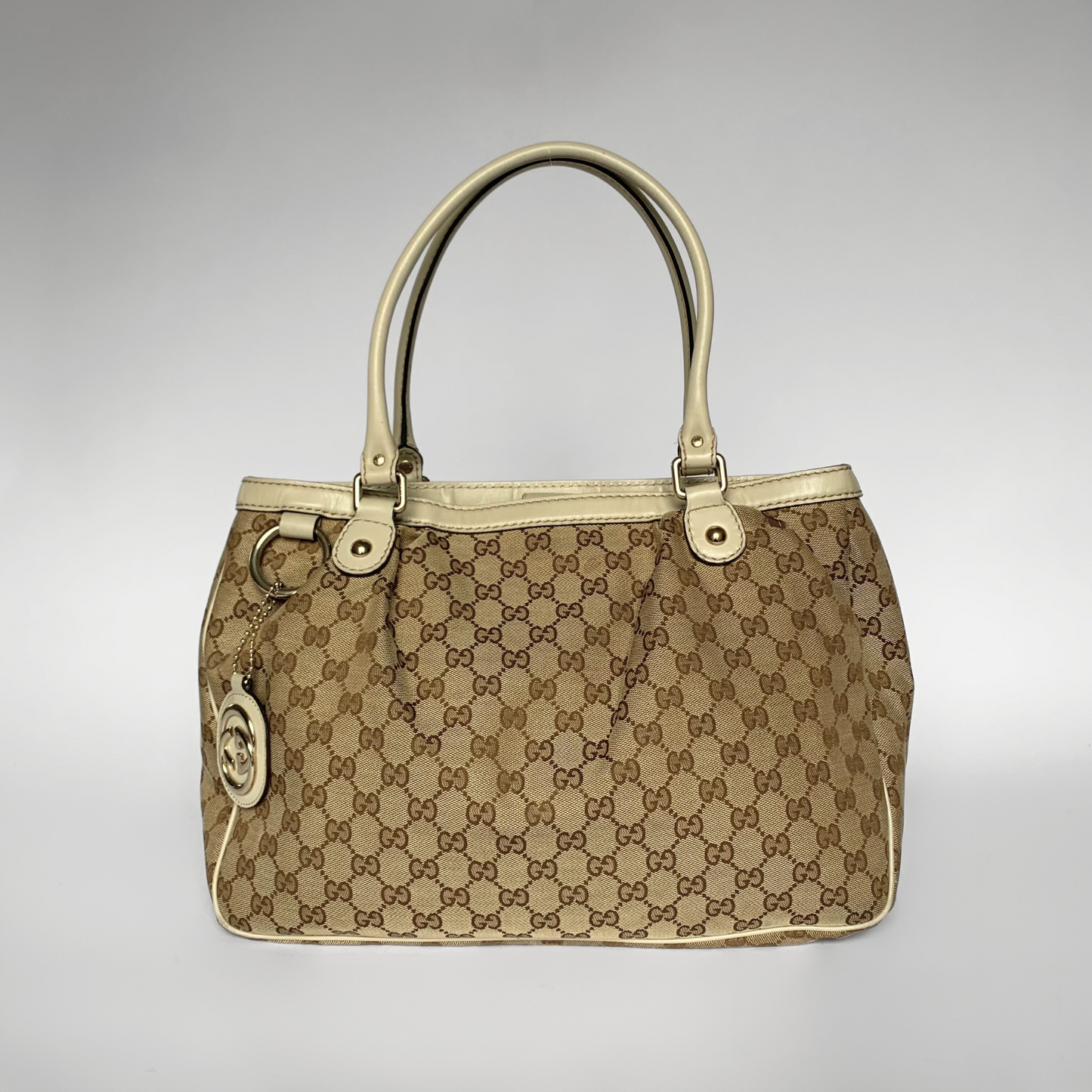 Gucci Gucci GG Tote Bag Monogram Canvas - Handväskor - Etoile Luxury Vintage