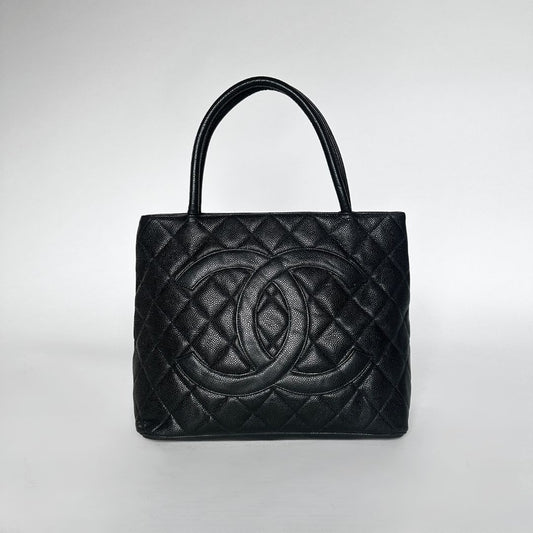 Chanel Chanel Medaillon-Kaviarleder - Handtasche - Etoile Luxury Vintage