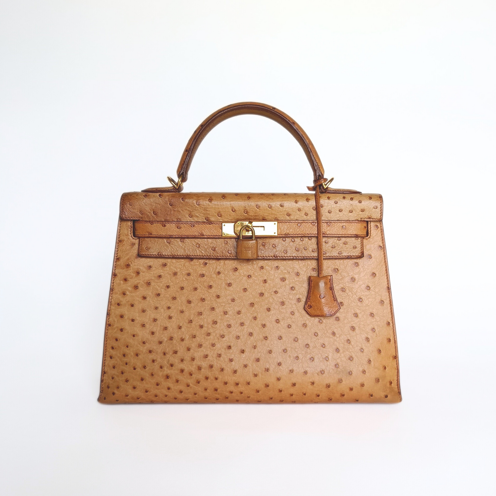 Hermès Hermès Kelly 32 strudslæder - Håndtasker - Etoile Luxury Vintage