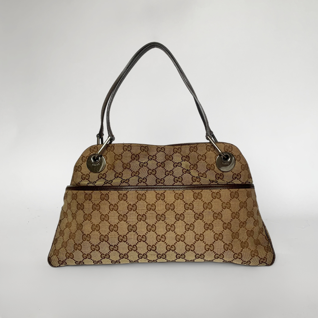 Gucci Gucci Handtas Monogram Canvas - Handtassen - Etoile Luxury Vintage
