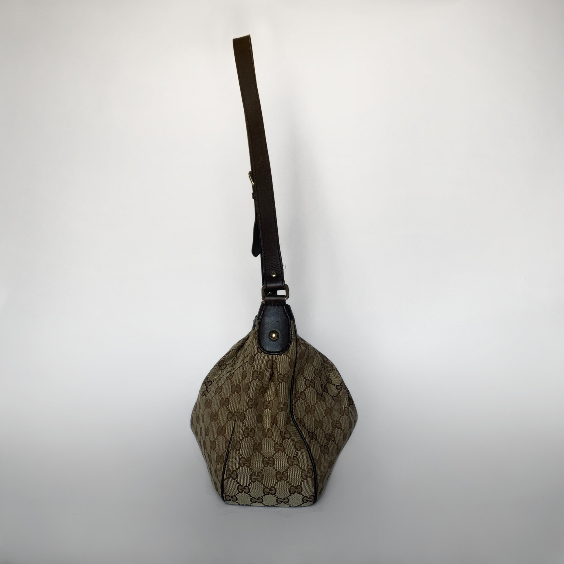 Gucci Gucci Pochette Large Monogram Canvas - Handbag - Etoile Luxury Vintage