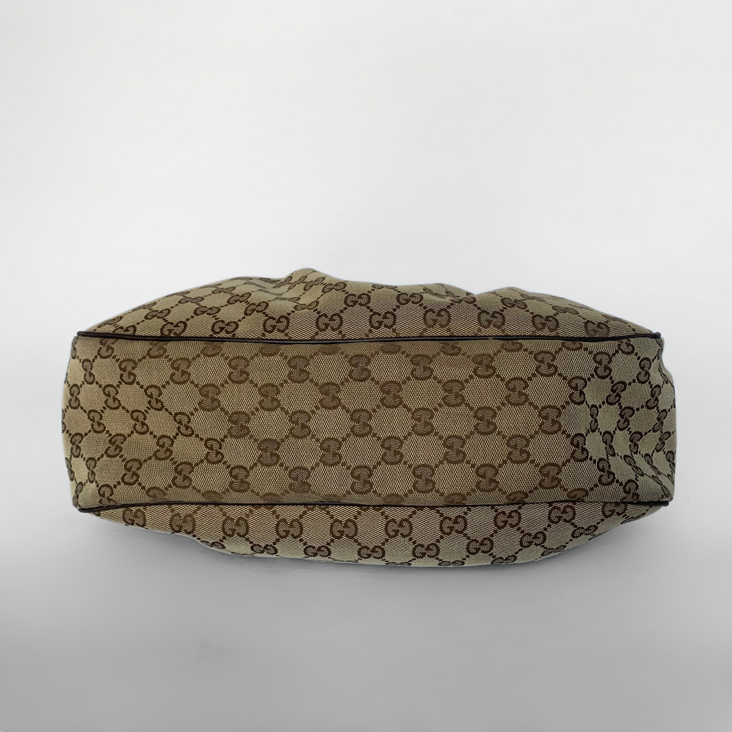 Gucci Gucci Pochette Stort monogram lerret - håndveske - Etoile Luxury Vintage