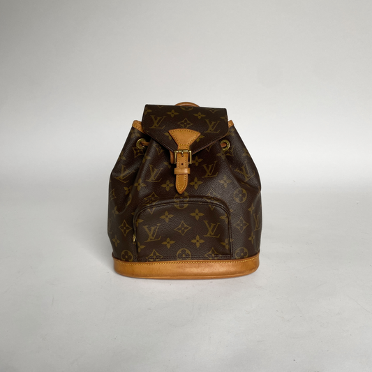 Louis Vuitton Louis Vuitton Montsouris Płótno z monogramem PM - Plecaki - Etoile Luxury Vintage