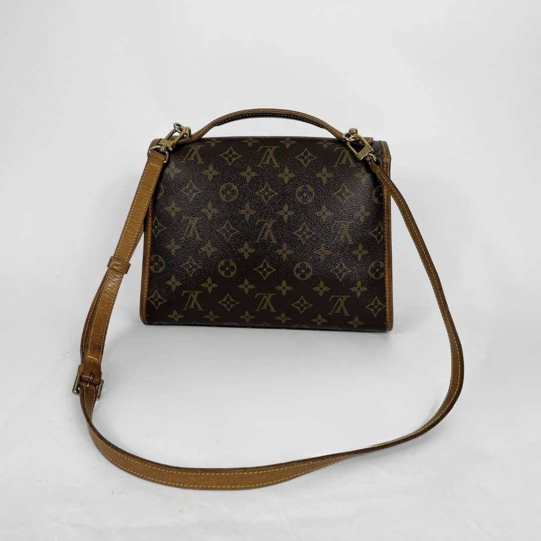 Louis Vuitton Bel Air Bandoulière Monogram Canvas on a white background