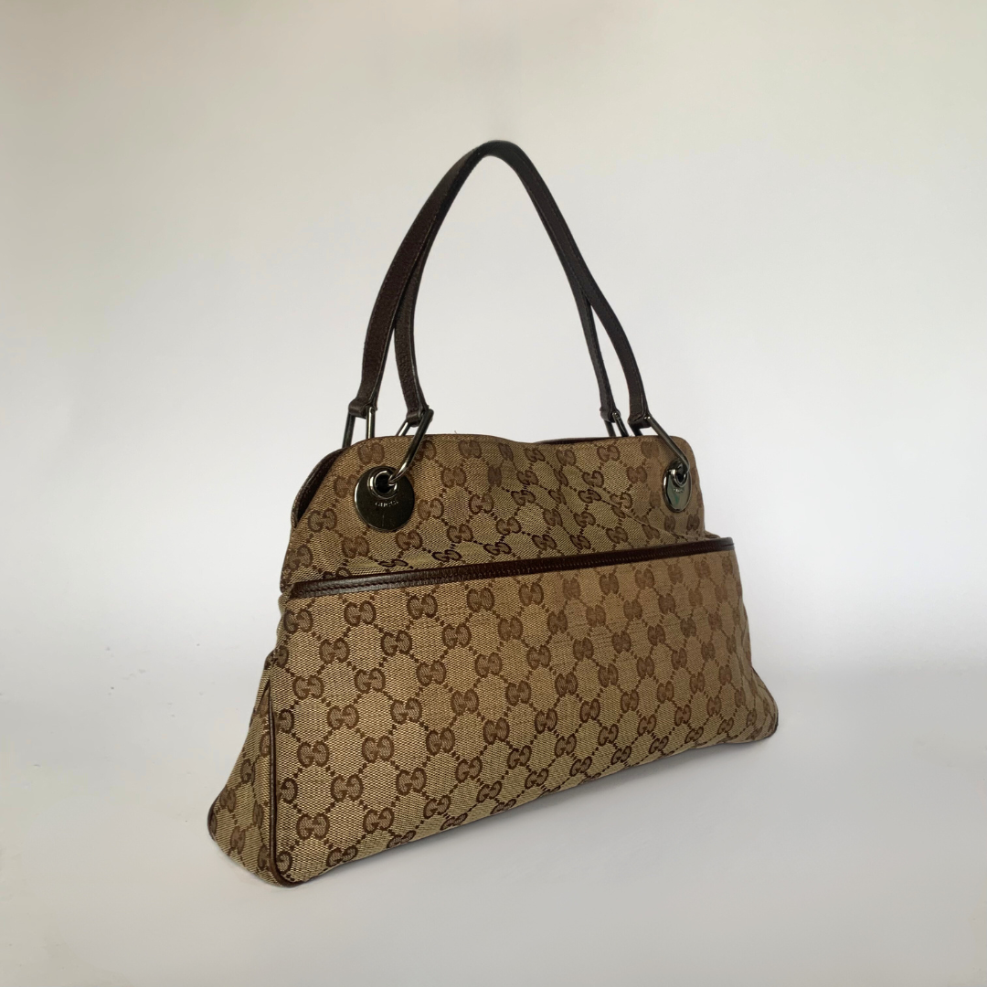 Gucci Gucci Håndtaske Monogram Canvas - Håndtasker - Etoile Luxury Vintage