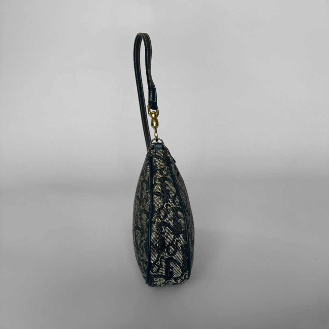 Dior Dior Saddle Pochette Bag Oblique Canvas - Shoulder bag - Etoile Luxury Vintage