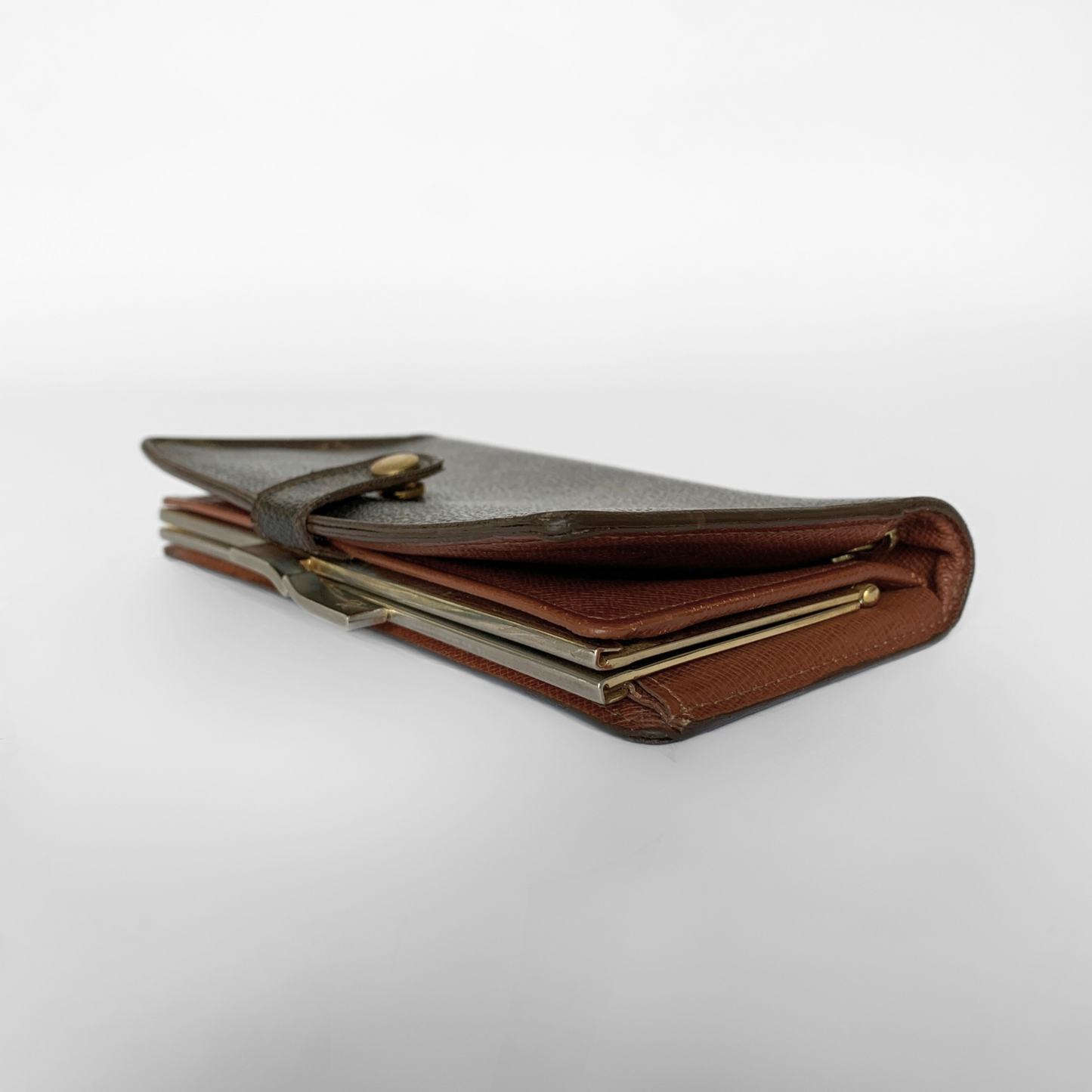 Louis Vuitton Carteira Clip Grande Monograma Canvas