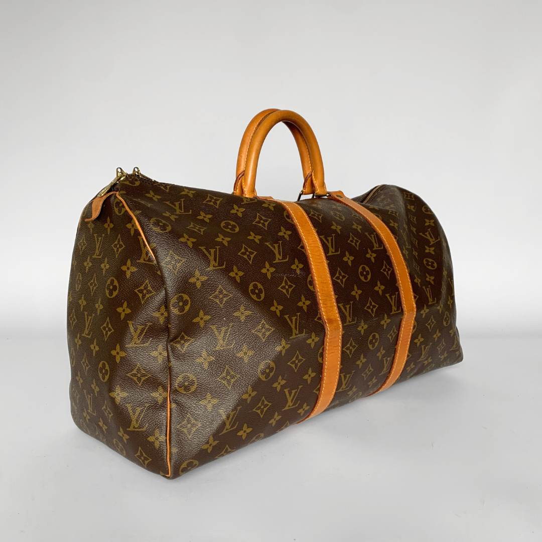 Louis Vuitton Louis Vuitton Keepall 50 Monogram Canvas - Travel bags - Etoile Luxury Vintage