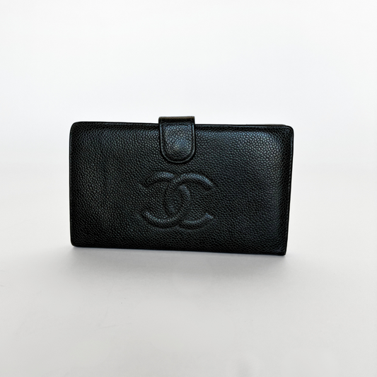 Chanel Wallet Large Caviar Leather