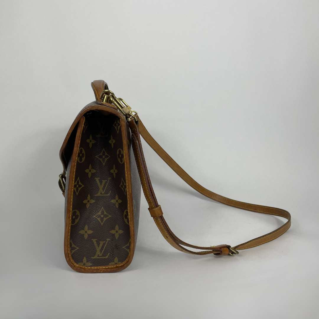 Louis Vuitton Bel Air Bandoulière Monogram Canvas on a white background