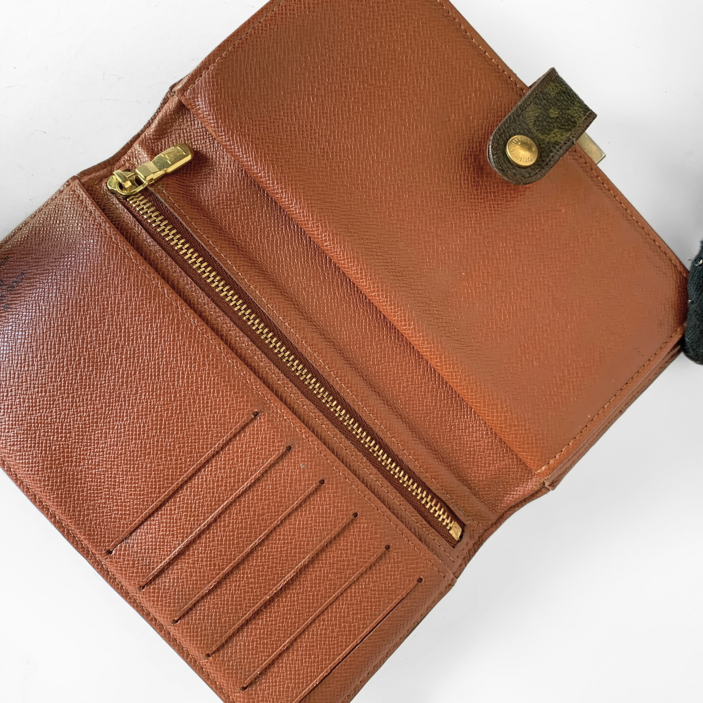 Louis Vuitton Carteira Clip Grande Monograma Canvas