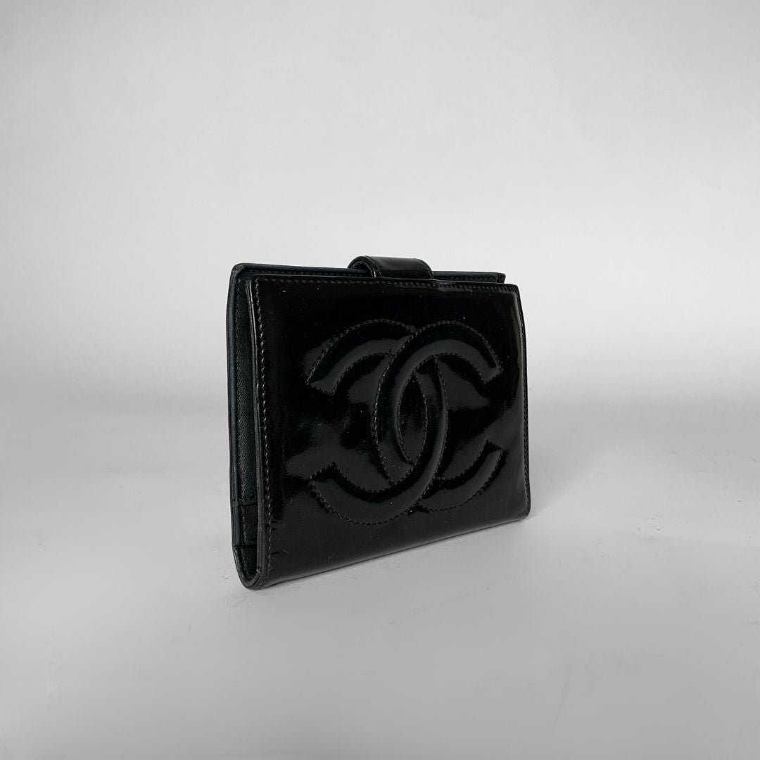 Chanel Chanel CC Portemonnee Klein Emaille - Portemonnees - Etoile Luxury Vintage