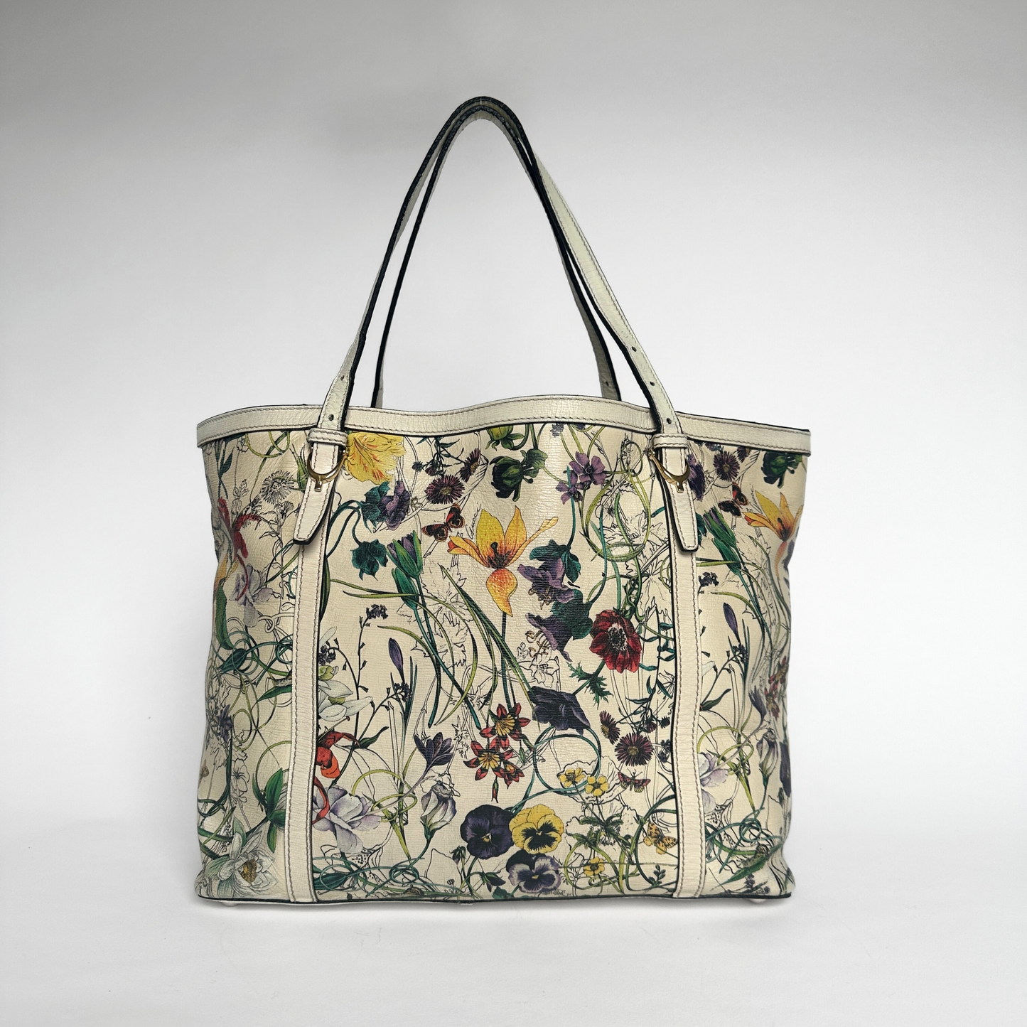 Gucci Flora Infinity Tote Bag Canvas