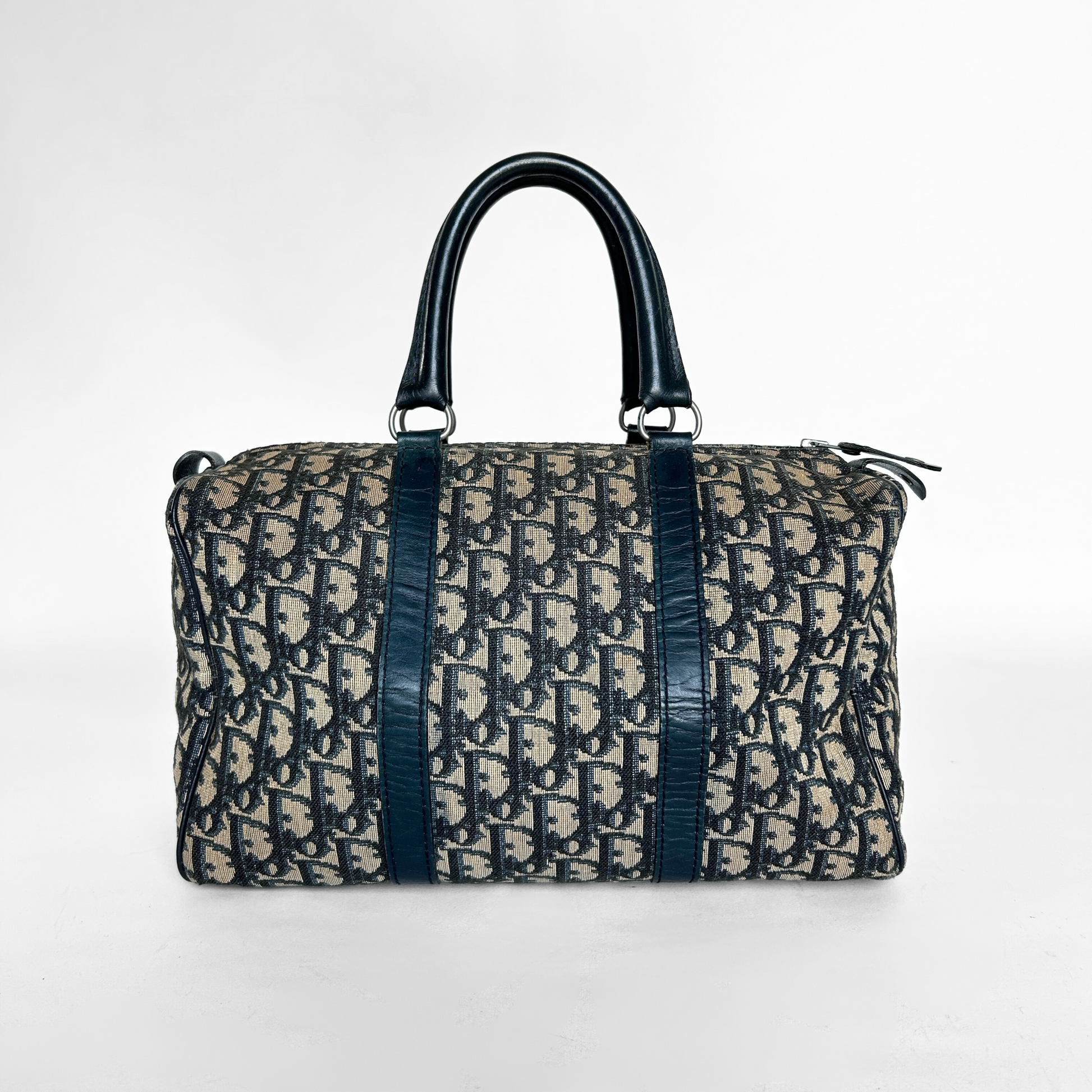 Dior Dior Bowlingtaske Oblique Canvas - Håndtaske - Etoile Luxury Vintage