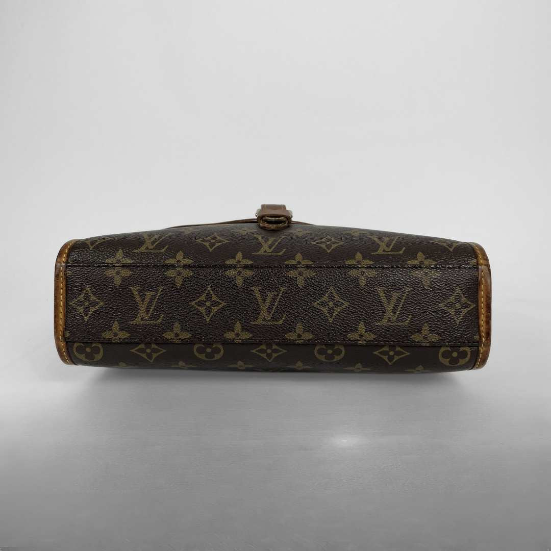 Louis Vuitton Bel Air Bandoulière Monogram Canvas on a white background