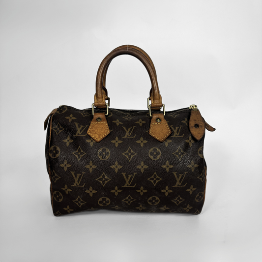 Louis Vuitton Speedy 25 on a white background