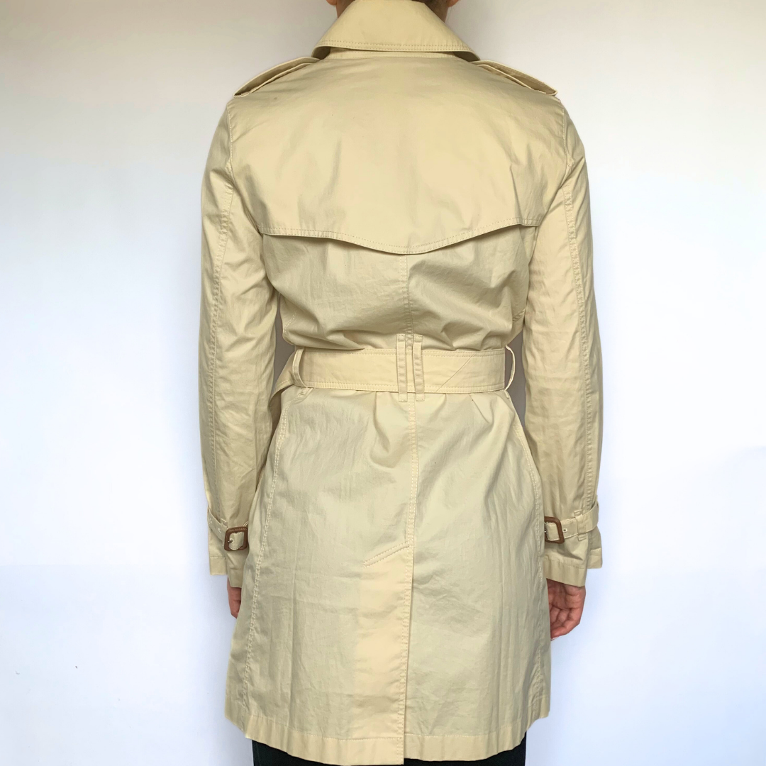 Burberry Burberry Wat Trench Coat Algodão - Vestuário - Etoile Luxury Vintage