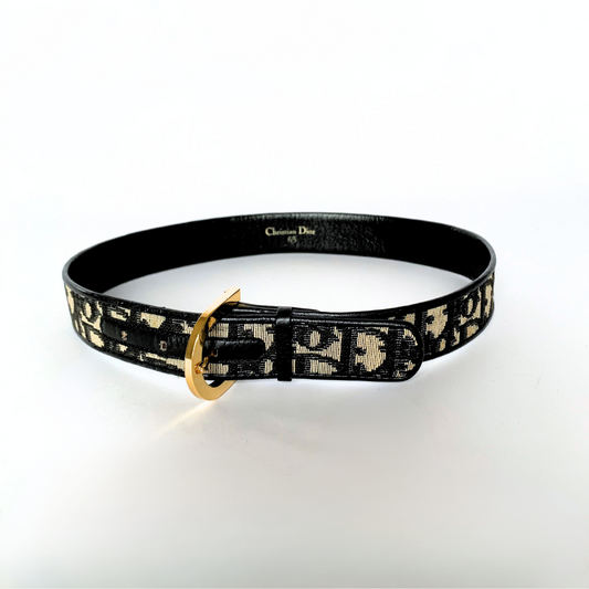 Dior Dior Ζώνη 65 Jacquard Oblique-Canvas - Belts - Etoile Luxury Vintage