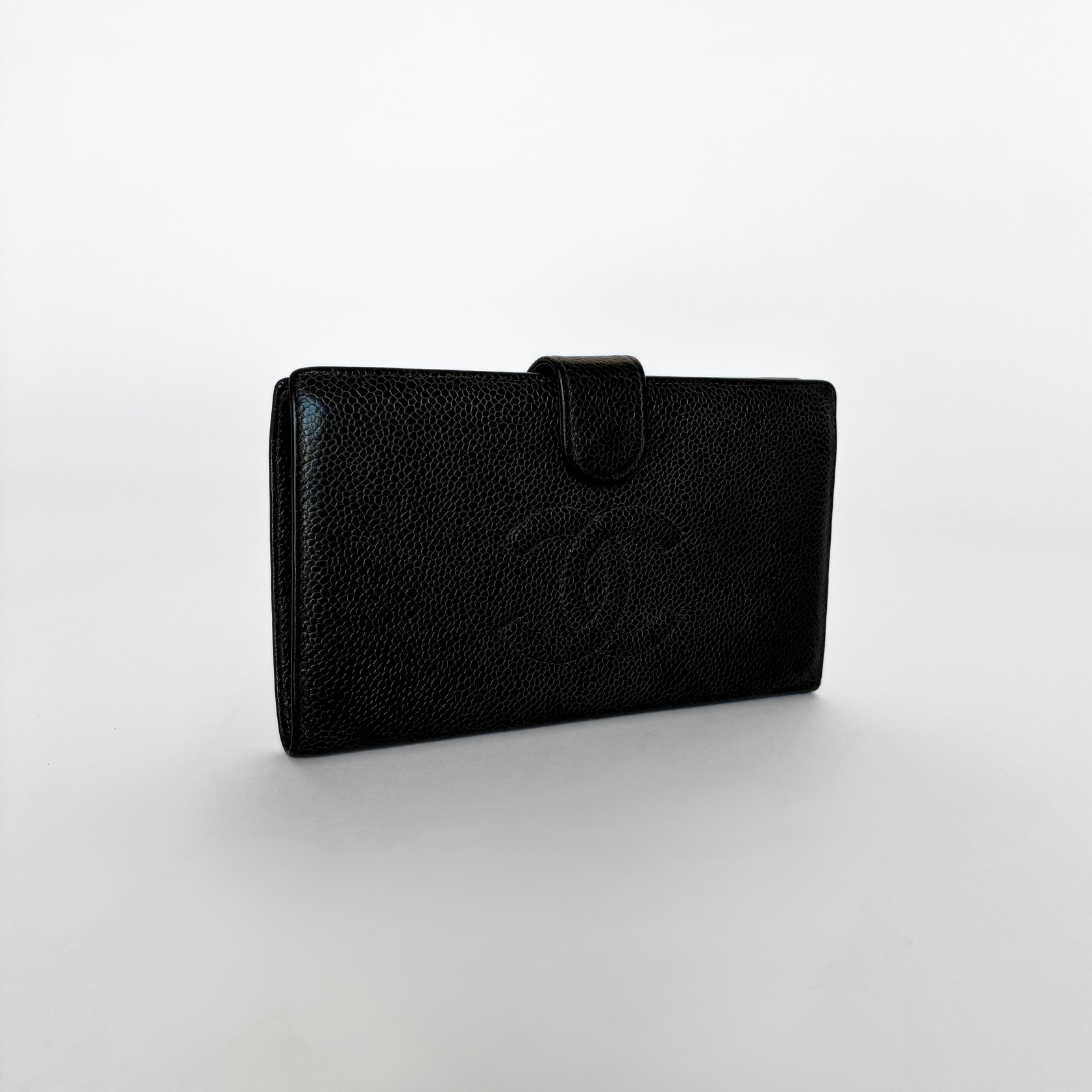 Chanel Pung Stor kaviar læder