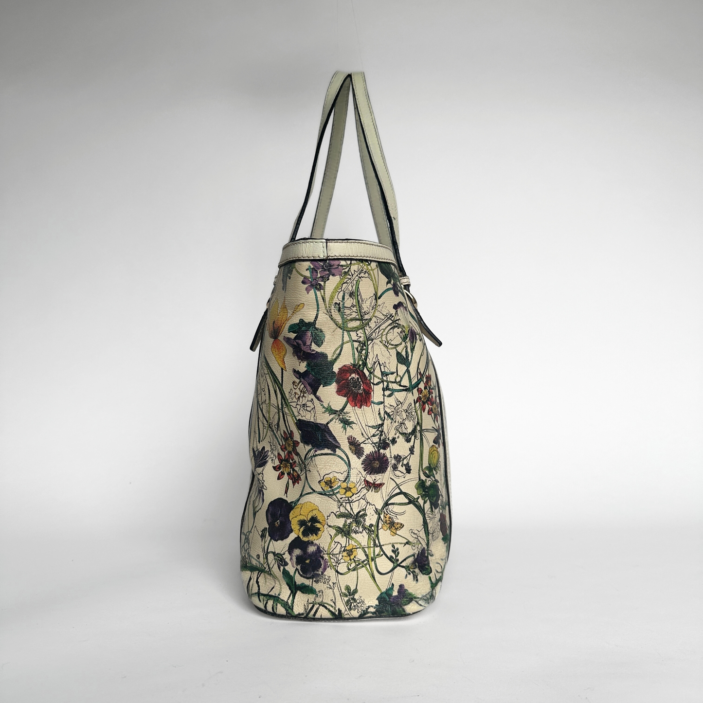 Gucci Flora Infinity Tote Bag Canvas