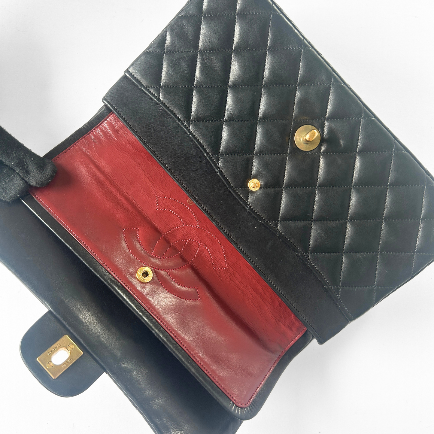 Chanel Classic Flap Bag Medium lamskind læder