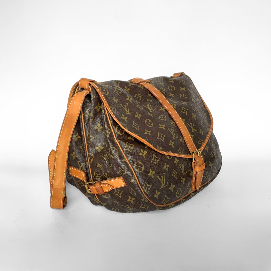 Louis vuitton monogram canvas saumur 35 hotsell