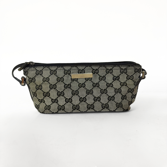 Gucci Boat Pochette Monogram Canvas