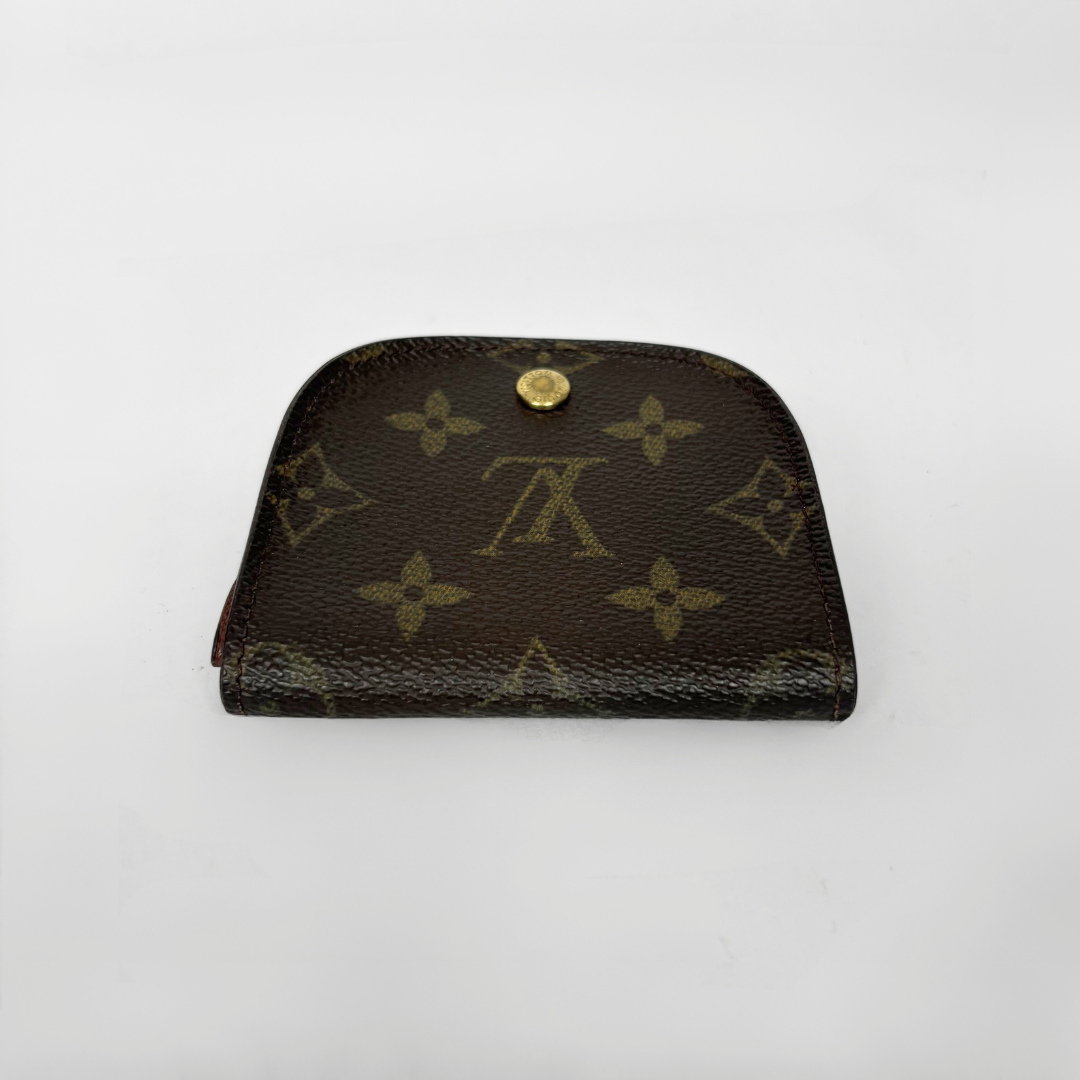 Louis Vuitton Münzgeldbörse Monogramm Leinwand