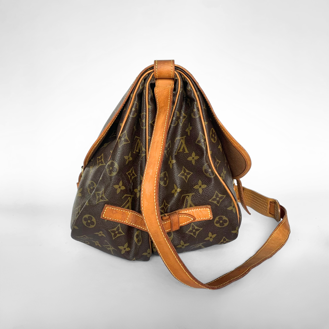 Louis Vuitton Saumur 35 Monogramm Leinwand