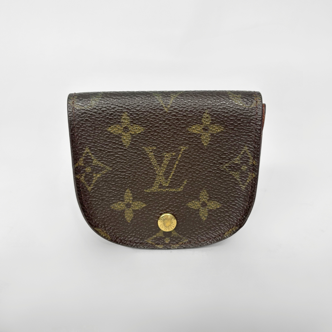 Louis Vuitton Münzgeldbörse Monogramm Leinwand